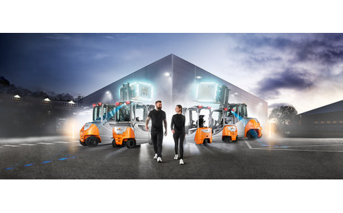 Carretillas contrapesadas eléctricas RXE 10-16C: el paquete compacto